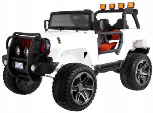  Monster Jeep 4x4 Bela baterija 2x12V/7Ah