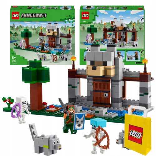  LEGO Minecraft 21261 Minecraft 21261 Wolf's Keep