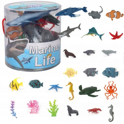  Set figur Woopie Sea Animals 34 kosov.