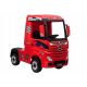  Tovornjak TIR na akumulator Mercedes Actros 4x4 Leather Pilot Red