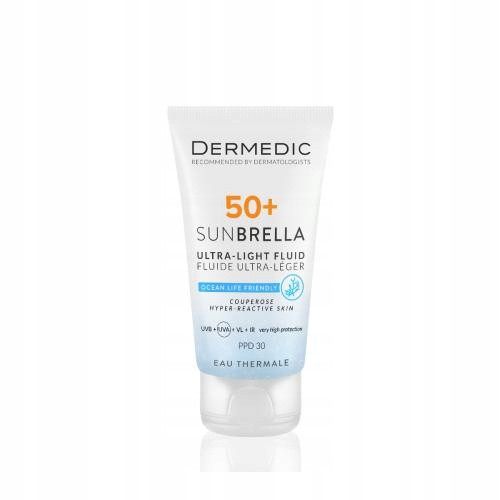  Dermedic Sunbrella ultra lahka krema SPF50+ za žilno kožo 40 ml