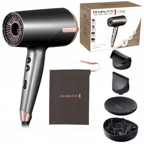  Remington One Dry 2000W Thermacare sušilnik za lase + 4 nastavki D6077