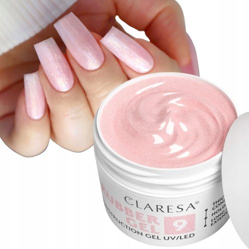  CLARESA GUMI GEL 9 GOSTI GRADILNI GEL Z ROZA TICSOTROPIJO Z DELCI 45 g