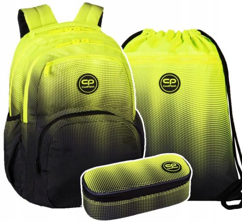  Šolski nahrbtnik COOLPACK PICK GRADIENT LEMON + 2 ostala izdelka