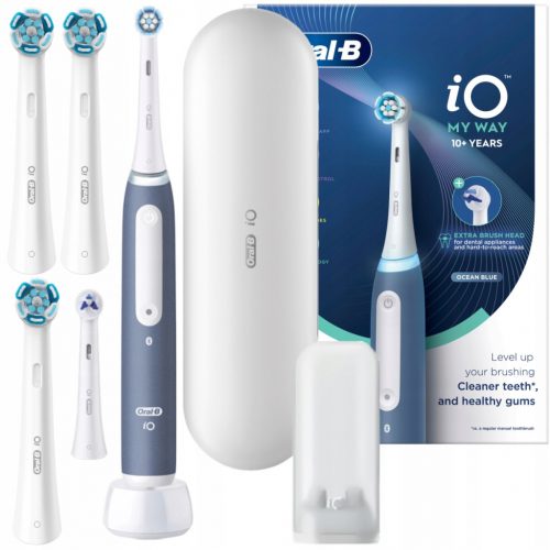  Set magnetnih zobnih ščetk Oral-B iO Series4 My Way Ocean Blue