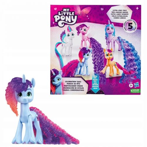  Hasbro Moj mali poni Set 5 ponijev z dolgim repom F6344