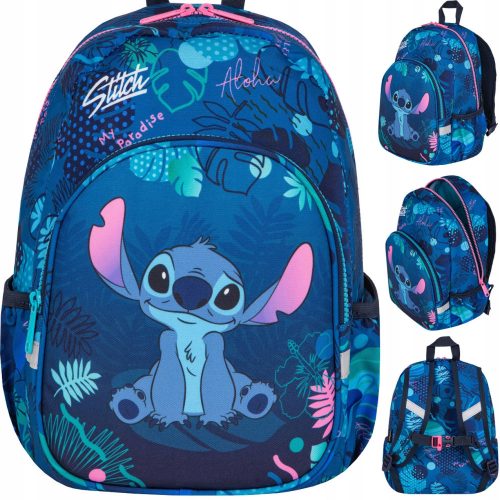  Enoprostorski vrtčevski nahrbtnik Lilo and Stitch CoolPack za deklice Shades of blue, Shades of pink, Multicolor