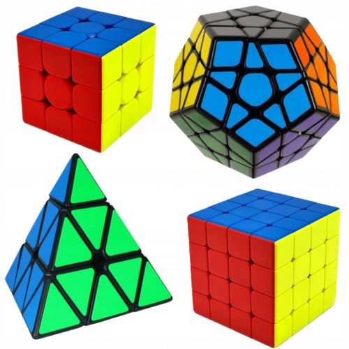  3x3 + 4x4 + Pyramid + Megaminx MoYu kocke SET ORIGINAL HITRI