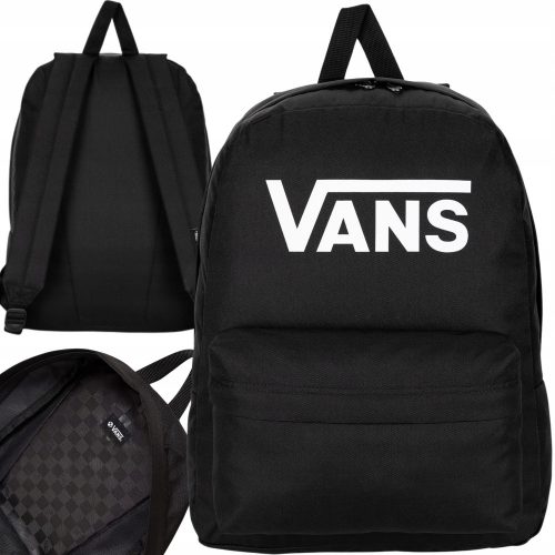  Vans mestni nahrbtnik Skool Print Backpack Black VN000H50BLK1 črn