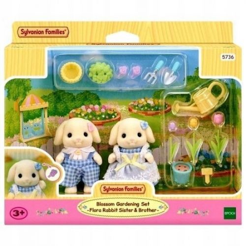  Komplet cvetov Sylvanian Families in Flora's Rabbit Siblings