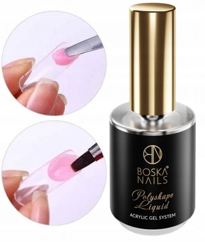  BOSKA NAILS POLYSHAPE TEKOČI AKRIL GEL TEKOČINA ZA MODELIRANJE 15 ml