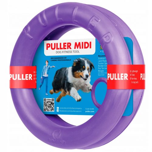  PULLER midi puller za pse 19,5 cm obroč 2 kom