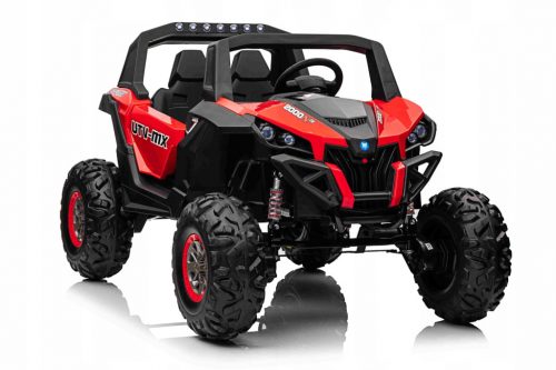  Buggy UTV XMX-603B PREMIUM 4×4 400W 24V 9Ah RDEČ + GRATIS lok