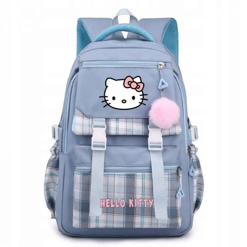  Hello Kitty šolski nahrbtnik z več predelki Alibaba Import Odtenki vijolične, Odtenki modre, Odtenki roza, Večbarvni