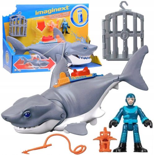  Komplet Imaginext Shark Megajaw