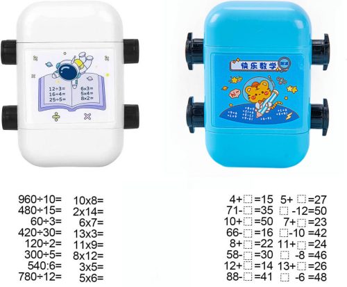  Komplet 2 tiskalnikov za matematiko - učenje in zabava pri matematiki za otroke