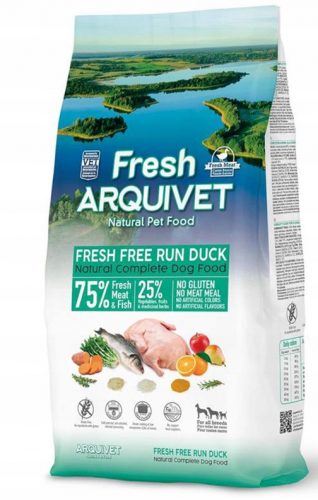  ARQUIVET FRESH SEMI-MOIST FOOD BREZ PIŠČANCA 75% MESO RACA IN RIBE 1