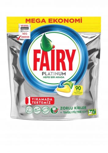  FAIRY PLATINUM kapsule ZA POMIVALNI STROJ 90 kosov MEGA PAK