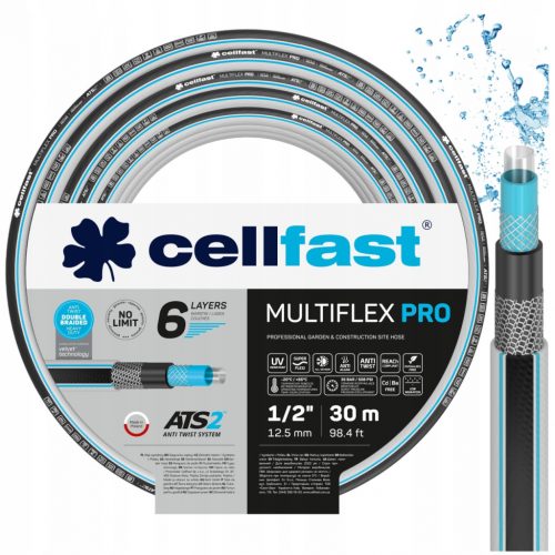  cellfast Multiflex Pro ATS2 vrtna cev 1/2" 30 m