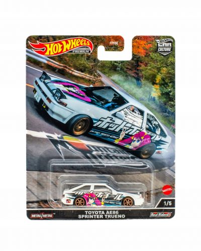  HOT WHEELS PREMIUM 1:64 TOYOTA AE86 SPRINTER TRUENO DRIFT