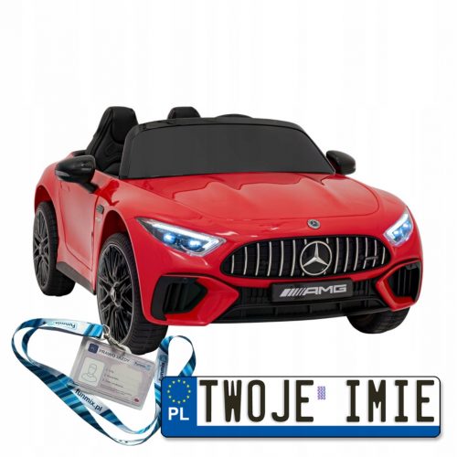  AKUMULATORSKO VOZILO MERCEDES BENZ AMG SL63 EKO USNJE EVA MP3 BLUETOOTH SEDEŽI