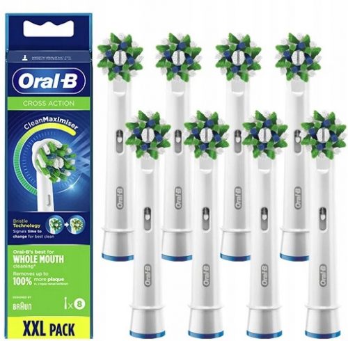  Glava zobne ščetke ORAL-B Pro Cross (8 kosov)