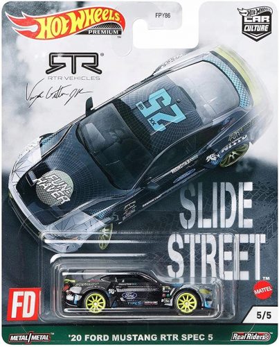  Avto Hot Wheels Premium Car Culture Slide Street '20 Ford Mustang RTR SPEC 5