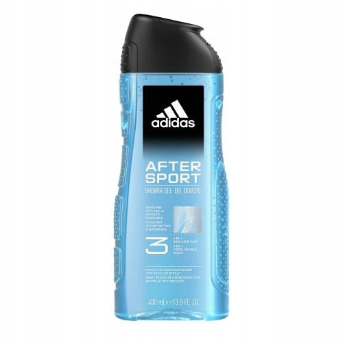  Adidas After Sport 3 v 1 gel za tuširanje za moške, 400 ml