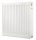  Jekleni panelni radiator Diamond 1505 W bel 1000 x 550 x 105 mm - stranski priključek