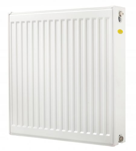  Jekleni panelni radiator Diamond 1505 W bel 1000 x 550 x 105 mm - stranski priključek