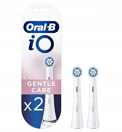  Originalne konice Oral-b iO Ultimate Clean Black, bele, 2 kosa