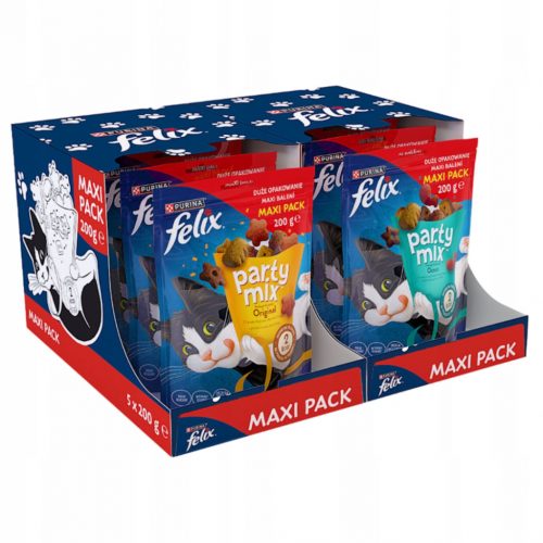  Felix Party Ocean Mix poslastica 60g lososova postrv