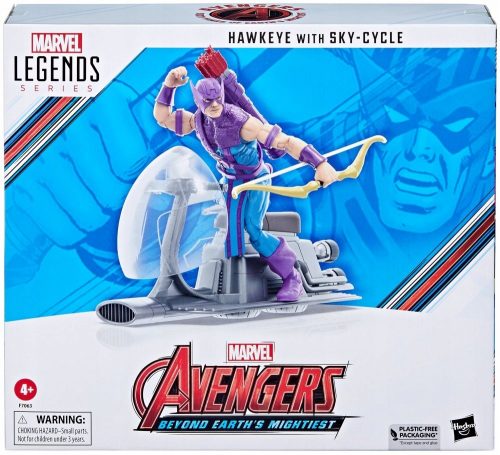  HAWKEYE with Sky-Cycle Akcijska figura Hasbro MARVEL LEGENDS Avengers F7063 15 cm