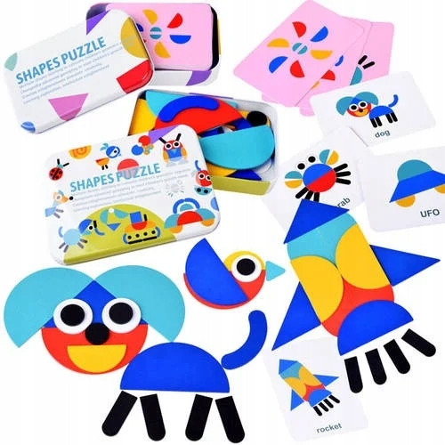  Izobraževalna igra Shapes Puzzle