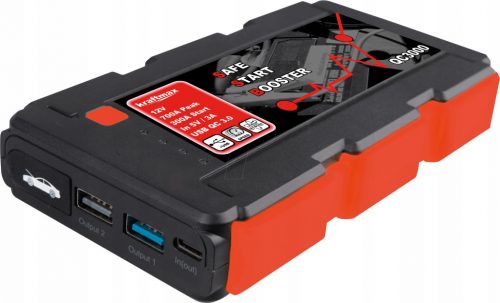  Zagonska naprava Kraftmax 143849, Zagonski tok pri 12 V: 350 A, 7200 mAh