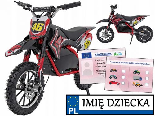  velik, močan ELEKTROMOTOR Renegade 50R mini cross, 500W MOTOR