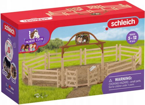  SCHLEICH 42434 10v1 FARM Konjska steza z vrati