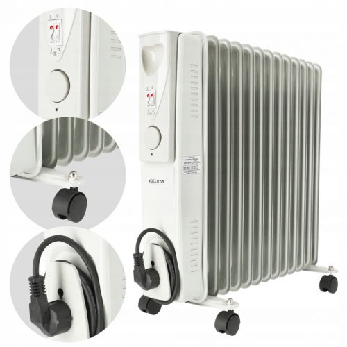  Oljni radiator Volteno 2500 W bela, siva