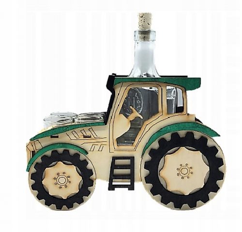  Garafe Tractor Carafe Set Darilo za 18-99. rojstni dan Očala Farmer Darilo