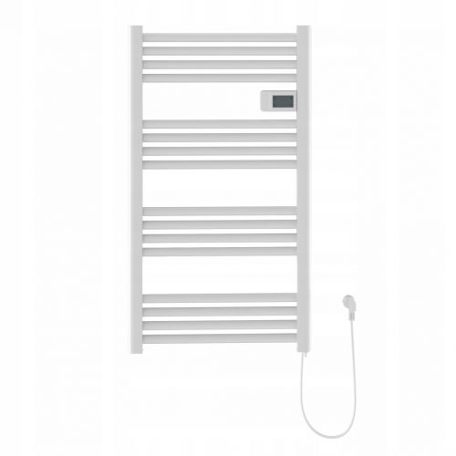  Električni kopalniški radiator 500 W 540 x 960 mm bele barve