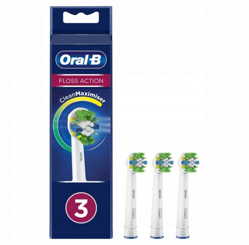  2x ORIGINAL GLAVA ZOBNE ŠČETKE ORAL-B 3D WHITE FLOS ACTION