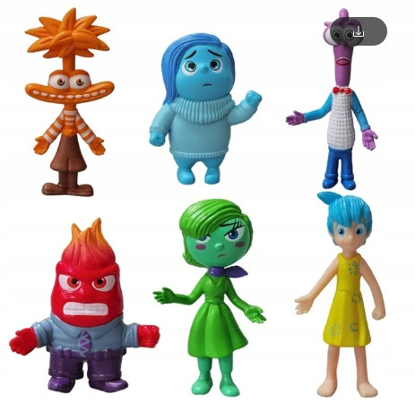  Set 6 figur Inside Out 2