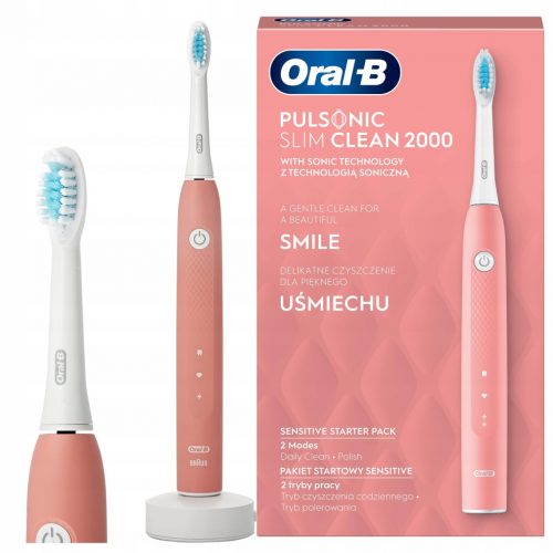  ORAL-B PULSONIC SLIM CLEAN SONIC ELEKTRIČNA ZOBNA ŠČETKA ZMOGLJIVA BATERIJA