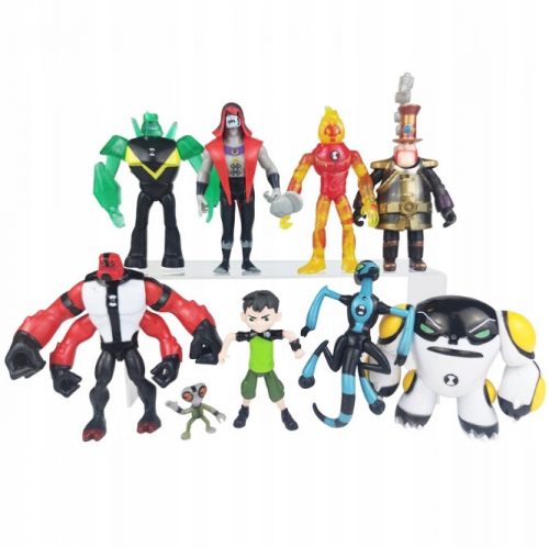  BEN TEN 10 SET 9 FIGURIC NAMIZNE DEKORACIJE, TORTE DARILA