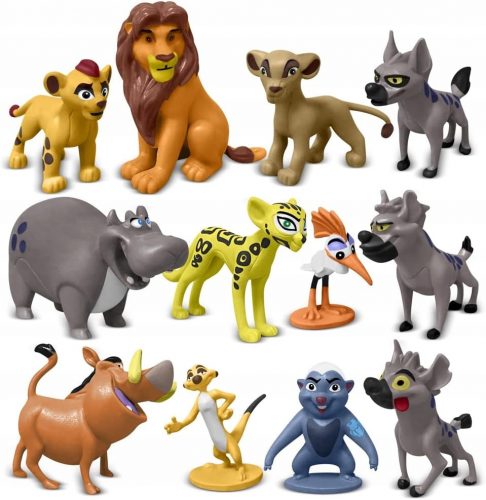  SET FIGURIC LEVJI KRALJ SIMBA TIMON PUMBA 9 KOS