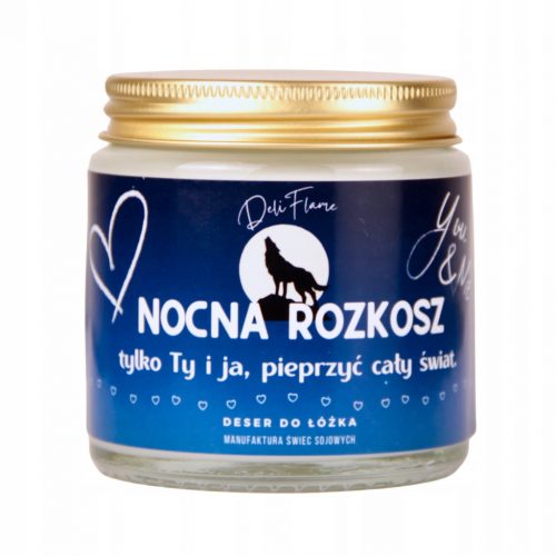  NIGHT DELIGHT sveča sveča DARILO rojstnodnevna obletnica dekle 120ml