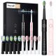  2x Sonic Toothbrush - Set Sonic Toothbrush for Couples + NASVETI