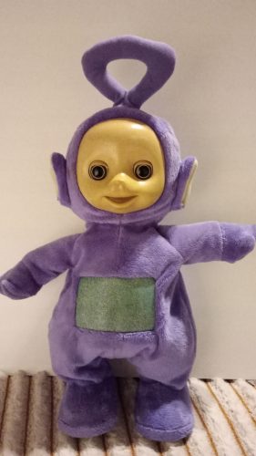  Interaktivna maskota Teletubbies, Tinky Winky, velika, 39 cm, pleše in poje