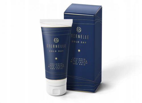  Eternelle Gold Day dnevna pomlajevalna in modelirna krema za obraz 50 ml