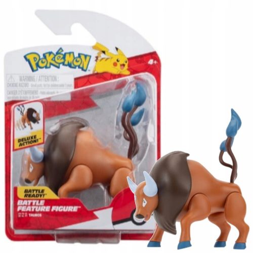  Premična bojna akcijska figura Pokemon Battle TAUROS PKW3369